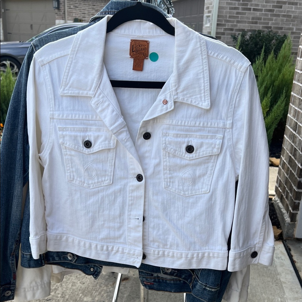 Lucky Brand White Jean Jacket for Kids